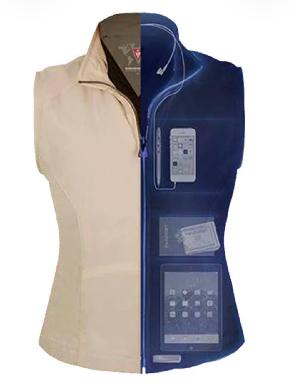SCOTTEVEST RFID TRAVEL VEST 18 POCKETS WOMENS Size XL - Picture 4 of 14